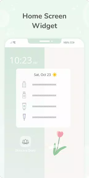Skincare Routine Diary ภาพหน้าจอ 2