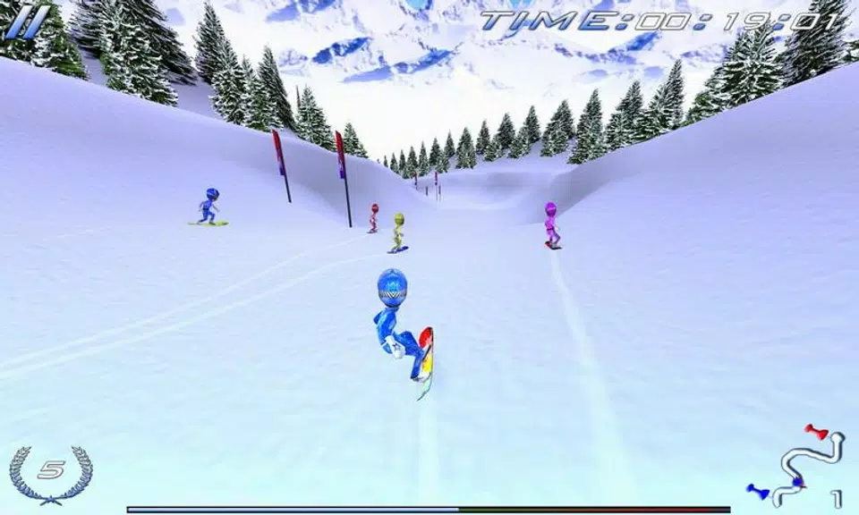 Snowboard Racing Ultimate 螢幕截圖 0