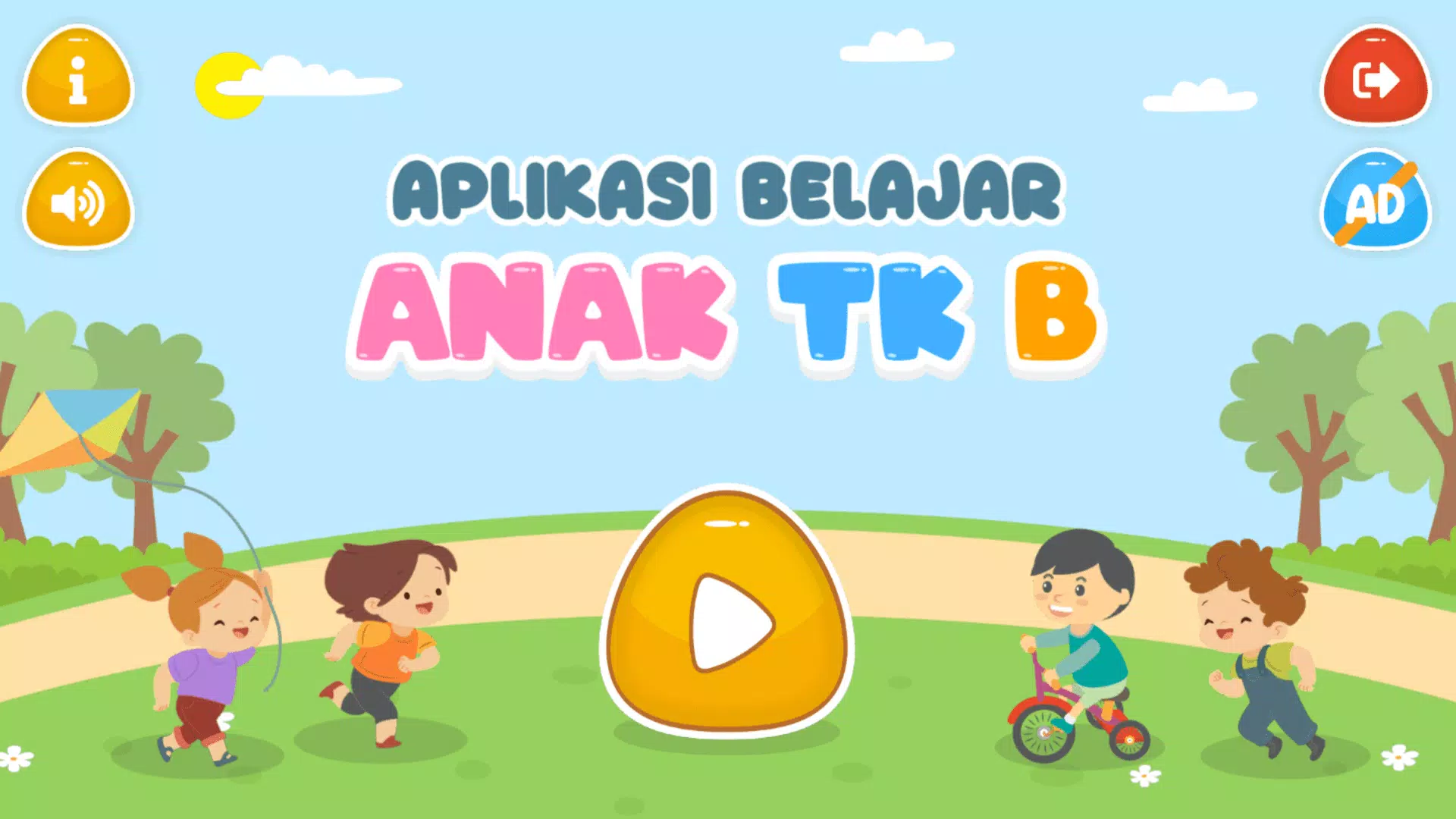 Aplikasi Belajar Anak TK B 스크린샷 0