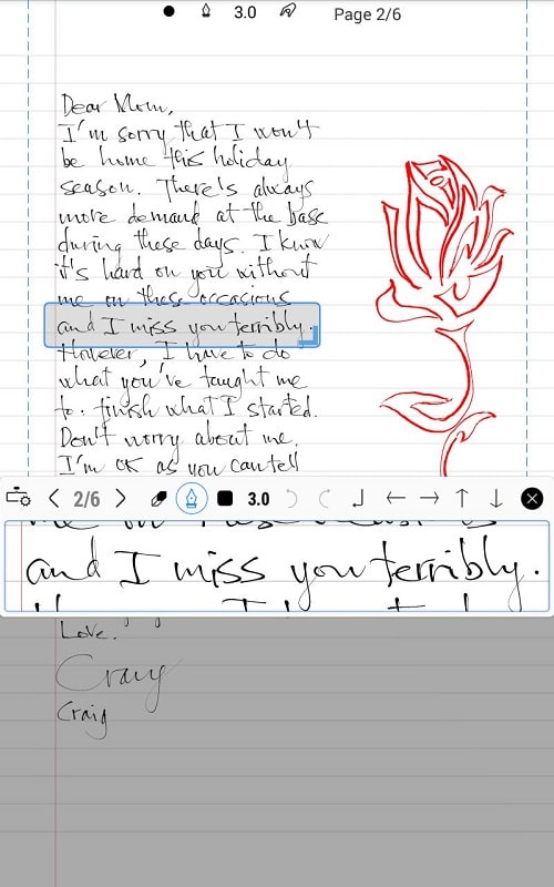 INKredible - Handwriting Note Screenshot 2