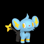 Shinx in Fashion Week costume
