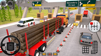 Semi Truck Driver: Truck Games Tangkapan skrin 3