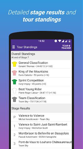 Tour Tracker Grand Tours Screenshot 3