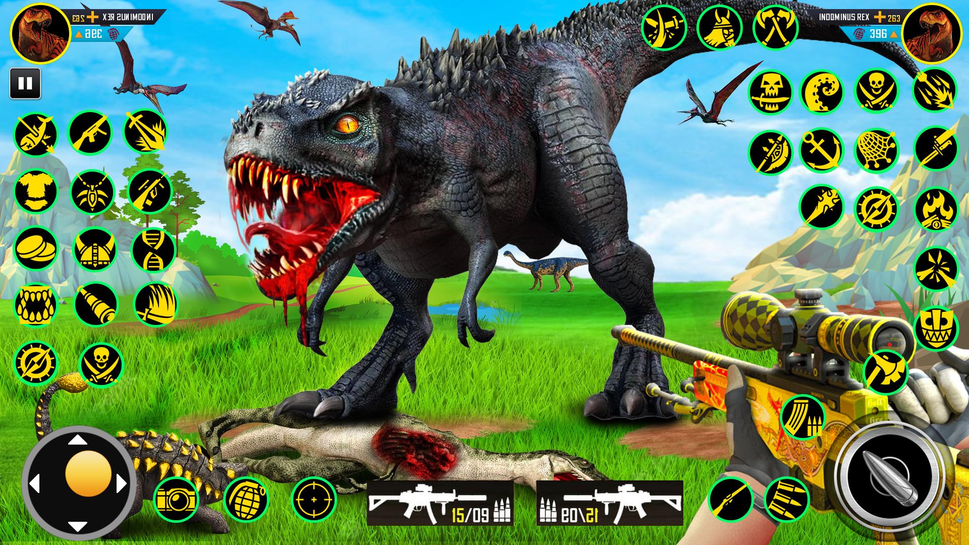 Wild Dinosaur Game Hunting Sim 스크린샷 1