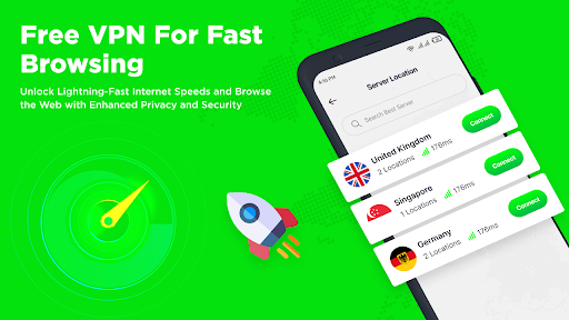 GoFast VPN - Secure Fast Proxy Schermafbeelding 1