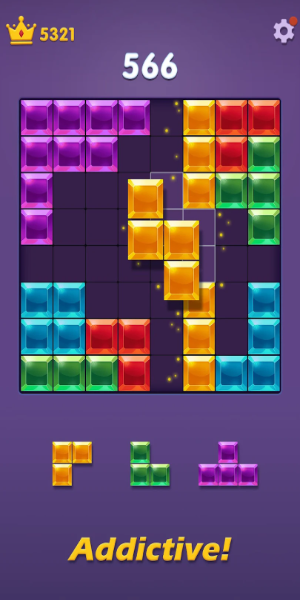 Blocks Puzzle: Gem Blast应用截图第1张