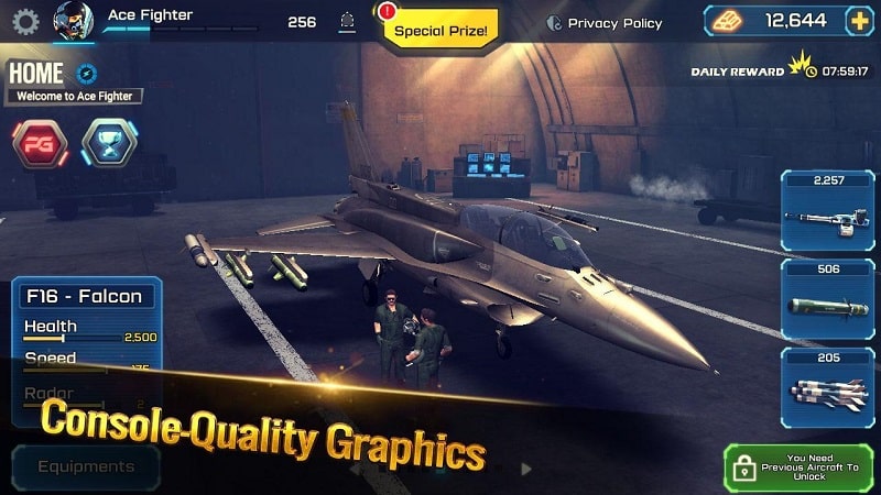 Ace Fighter Schermafbeelding 1