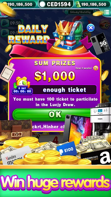 Bingo Money Game-Win Money Now 스크린샷 2