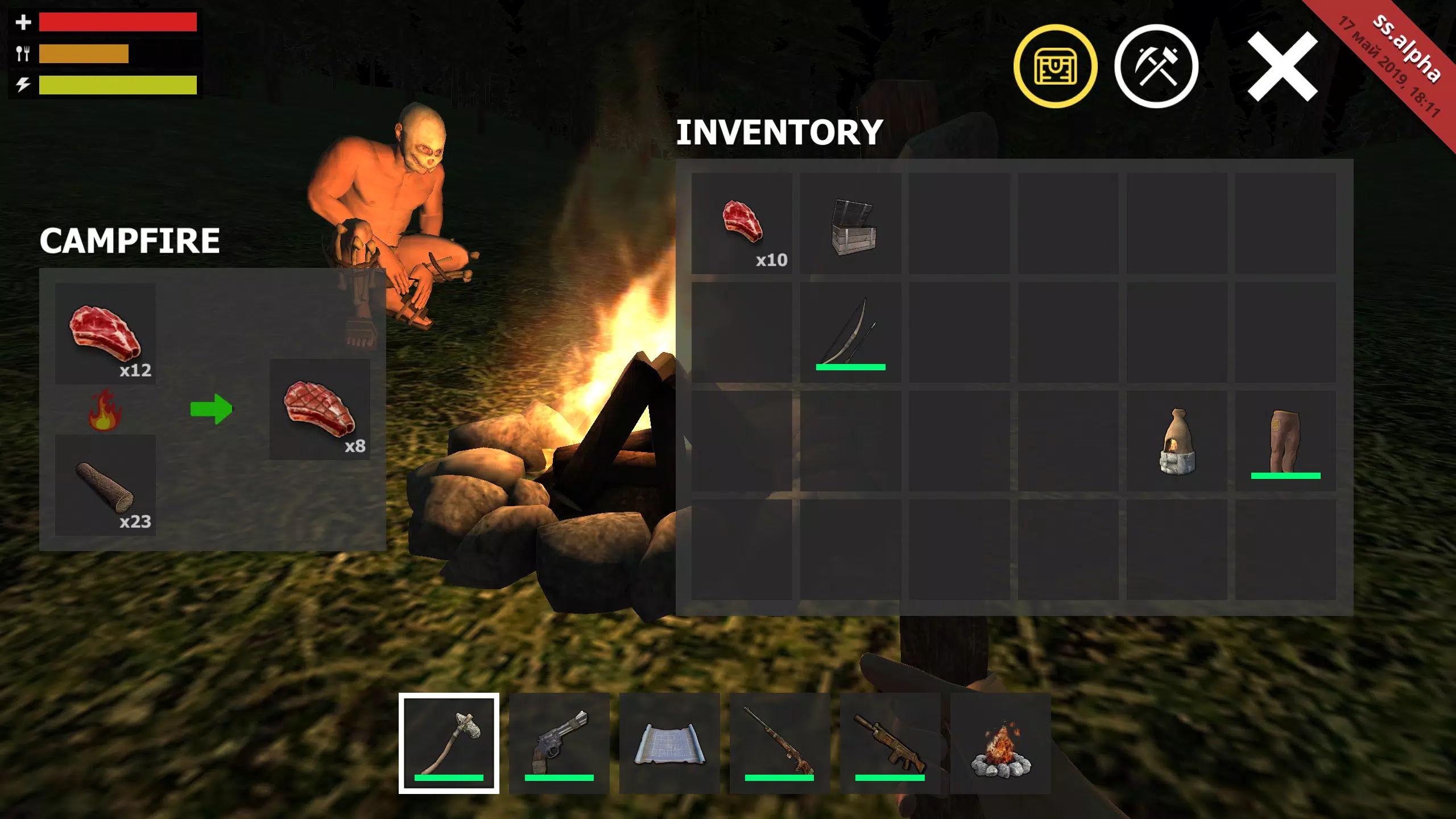 Survival Simulator Ảnh chụp màn hình 1