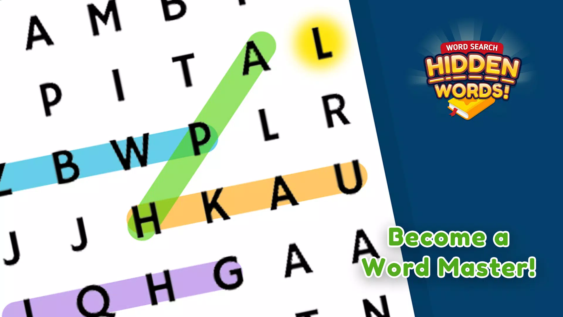 Word Search: Hidden Words Tangkapan skrin 2