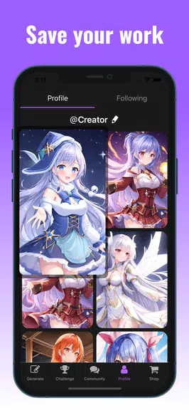 AI Image Generator - Anime Art Capture d'écran 3