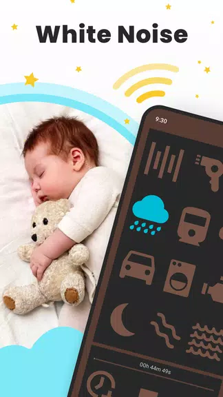 White Noise: Baby Sleep Sounds Ekran Görüntüsü 2