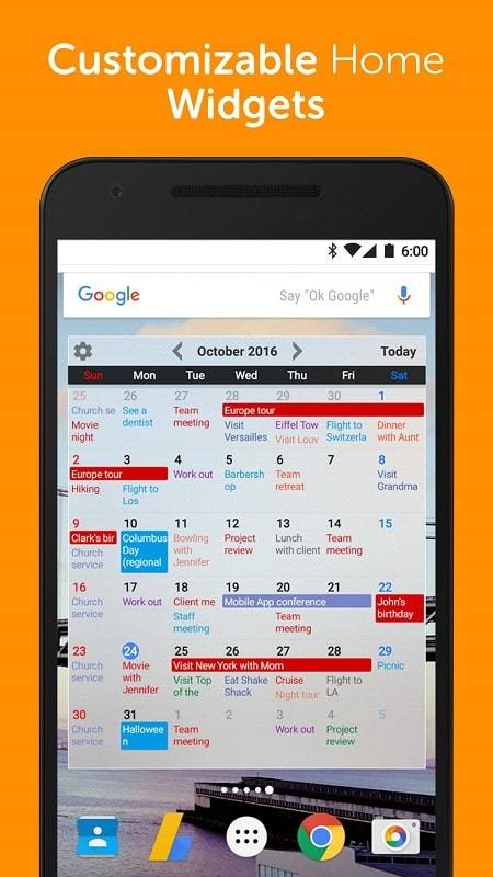 Calendar+ Schedule Planner Zrzut ekranu 0