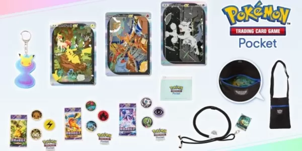 Pokémon TCG Pocket Merch wprowadza wyłącznie w Japonii