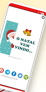 Figurinhas de Natal e Ano Novo Captura de pantalla 1