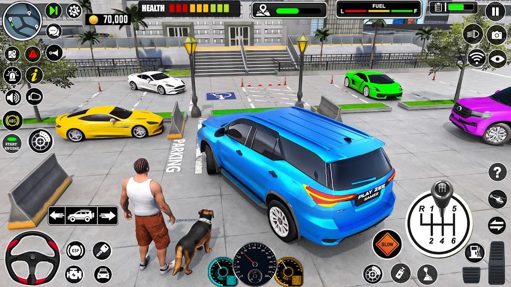 Parking Car Driving School Sim Mod Скриншот 0