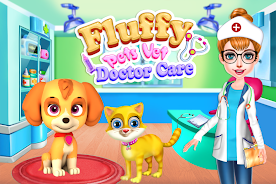 Fluffy Pets Vet Doctor Care Captura de tela 2