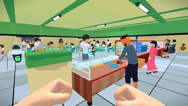 <h2>School Cafeteria Simulator APK : Une aventure culinaire dans une cafétéria scolaire indonésienne</h2><p>School Cafeteria Simulator APK est un jeu qui apporte l'atmosphère vibrante d'une cafétéria scolaire indonésienne sur votre appareil mobile. Conçu exclusivement pour les utilisateurs d'Android, ce jeu est un délicieux mélange de stratégie culinaire et de gestion créative. Disponible sur Google Play, il offre aux joueurs une opportunité unique de se glisser dans la peau d'un responsable de cafétéria scolaire, servant de délicieux plats indonésiens et gérant les opérations quotidiennes d'un environnement scolaire animé.</p>
<h3>Quoi de neuf dans School Cafeteria Simulator APK ?</h3><p>La dernière mise à jour de School Cafeteria Simulator a mis de nouvelles fonctionnalités intéressantes au premier plan, améliorant l'expérience de jeu pour les joueurs qui aiment les jeux hors ligne :</p>
<ul><li><strong>Mécanismes de jeu améliorés :</strong> Le jeu offre désormais des commandes plus fluides et plus intuitives, faisant de la gestion de votre cafétéria, de sa décoration et de l'exploration des environs une expérience encore plus immersive.</li><li><strong>Nouveaux plats indonésiens :</strong> Diverses recettes indonésiennes authentiques ont été ajoutées, offrant aux joueurs plus d'options pour diversifier leur menu et répondre aux besoins de la diversité. goûts des élèves et du personnel de l'école.</li><li><strong>Graphiques et animations améliorés :</strong> L'attrait visuel du jeu a été considérablement amélioré avec des graphismes plus détaillés et des animations vivantes, donnant vie à l'environnement de la cafétéria de l'école.</li></ul><p><img src=