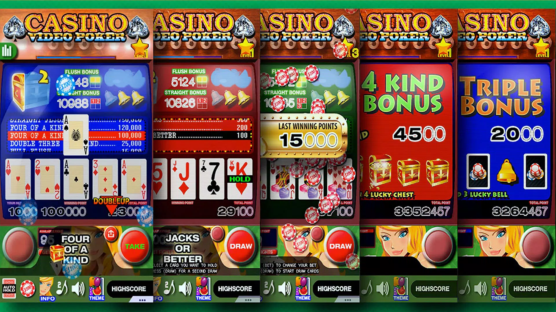 Casino Video Poker Screenshot 3