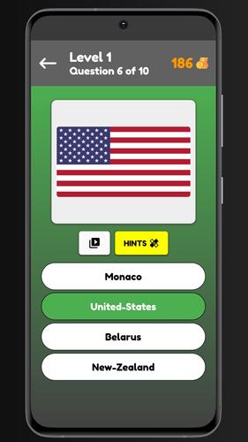 Flags Quiz - Guess The Flags Скриншот 0