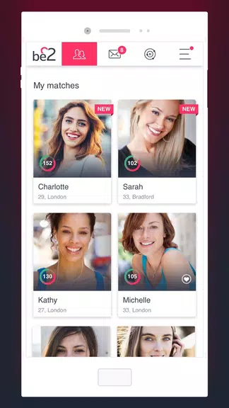 be2 – Matchmaking for singles 스크린샷 1