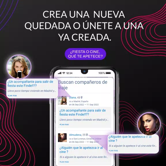 Chat, Citas y Ligar 螢幕截圖 1