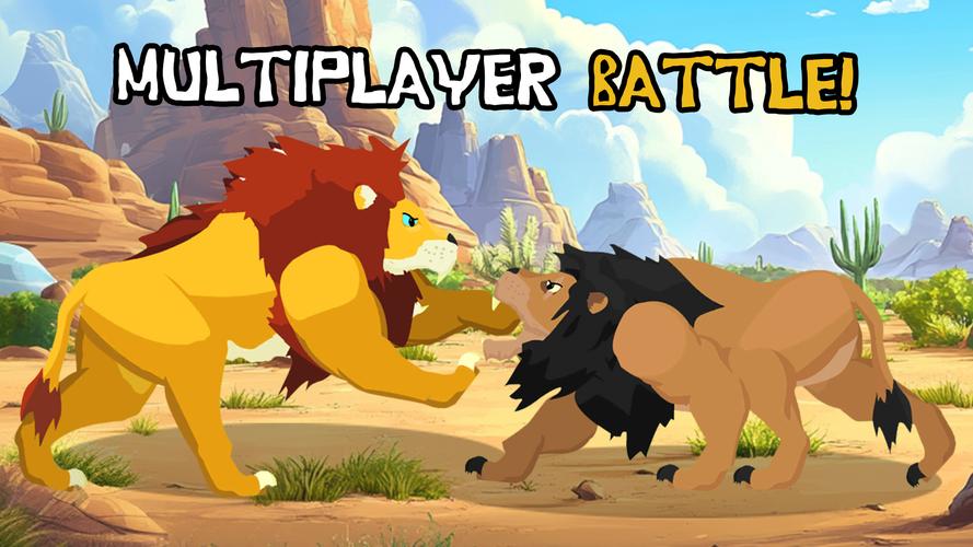 Lion Fights Savannah Animals ภาพหน้าจอ 3