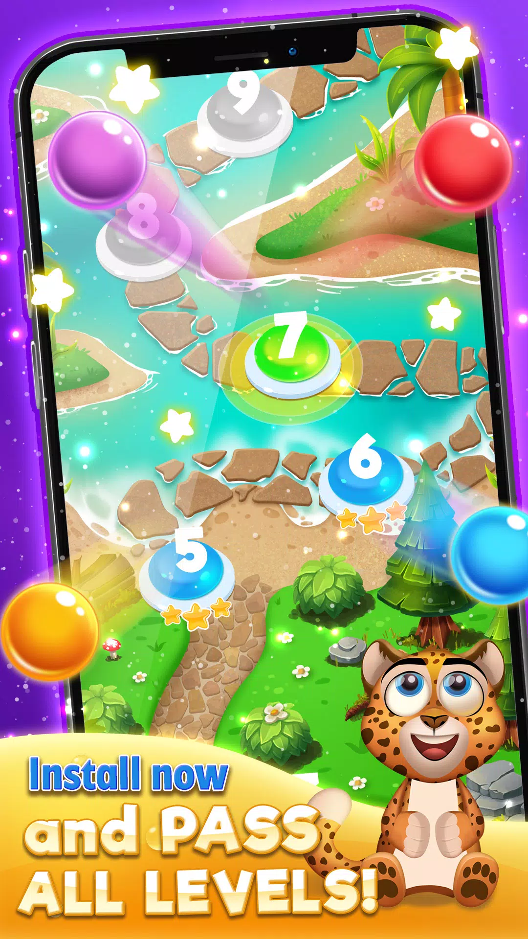 Bubble Pop: Wild Rescue Ekran Görüntüsü 3