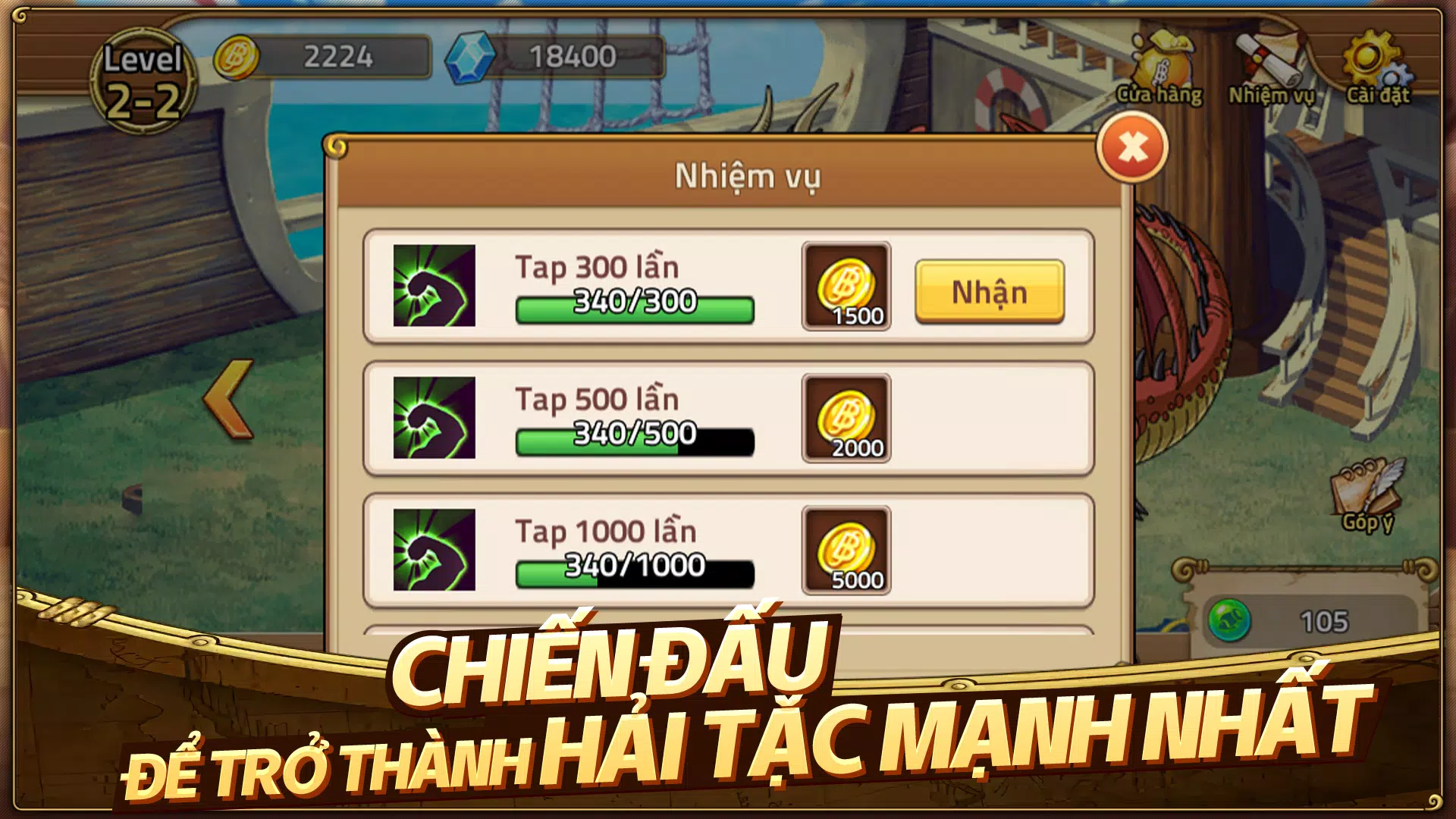 Huyền Thoại Hải Tặc Capture d'écran 2