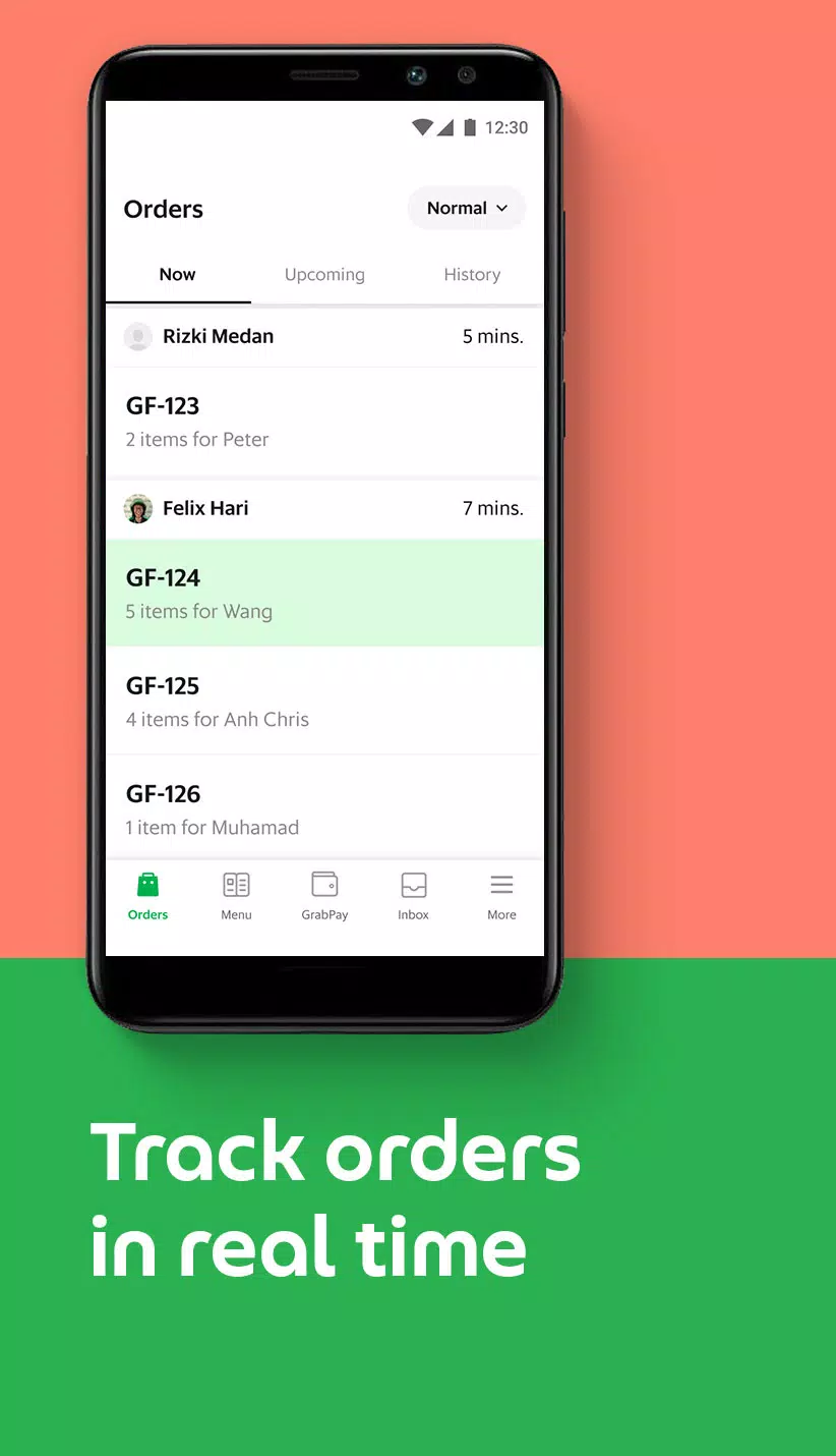 GrabMerchant ภาพหน้าจอ 1