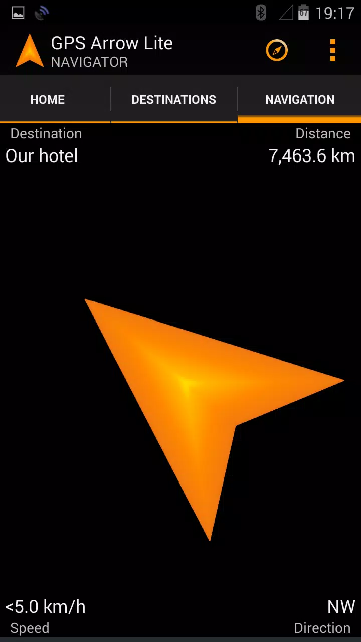 GPS Arrow Navigator LITE Screenshot 3