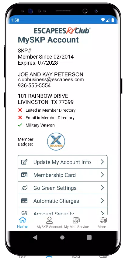 Escapees RV Club Mobile App 螢幕截圖 2