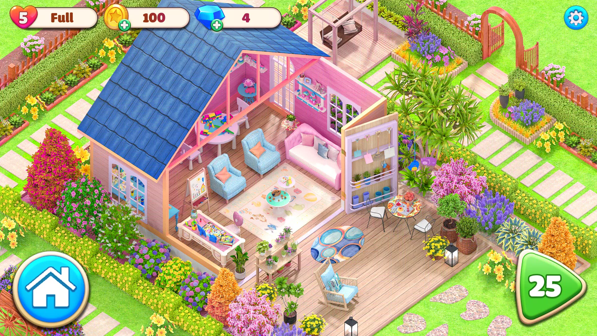 Dream Garden: Makeover Design Tangkapan skrin 2