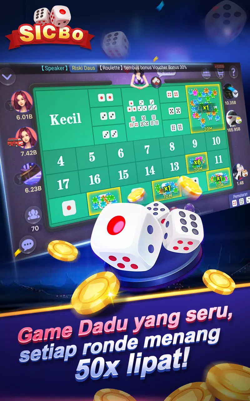 SicBo Casino Dice Game 스크린샷 3