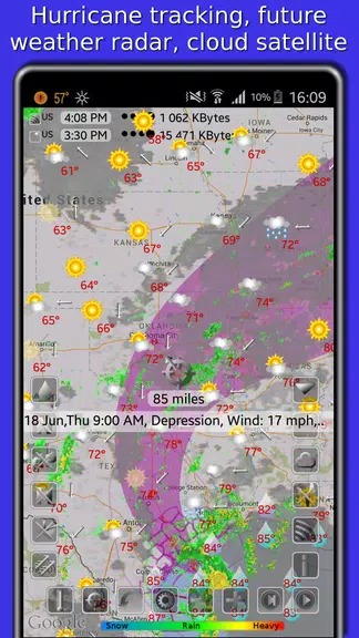 Weather app - eWeather HDF Ekran Görüntüsü 3