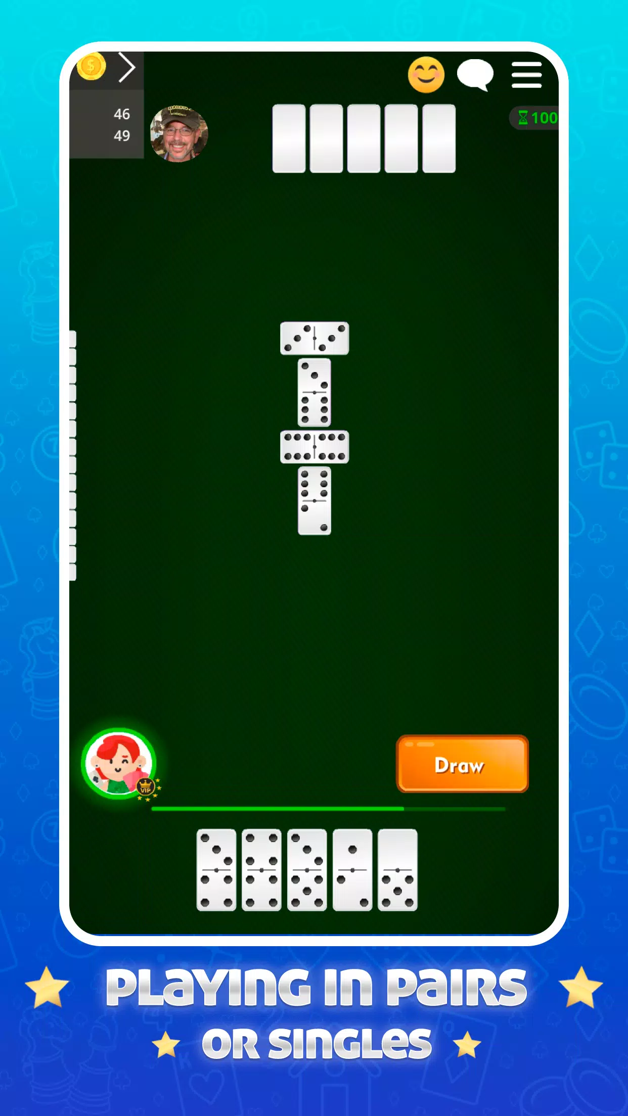 Dominoes Online - Classic Game ဖန်သားပြင်ဓာတ်ပုံ 3