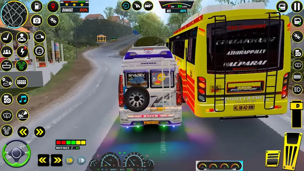 US Public Bus Driving Games 3d Zrzut ekranu 2