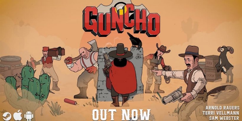 Guncho, das Wild-West-Puzzle-Spiel mit Pistolen, ist jetzt im App Store und Google Play erhältlich