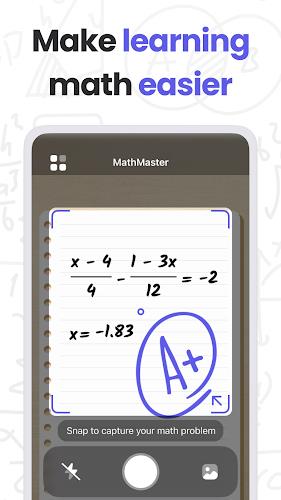 MathMaster: Math Solver & Help ภาพหน้าจอ 3