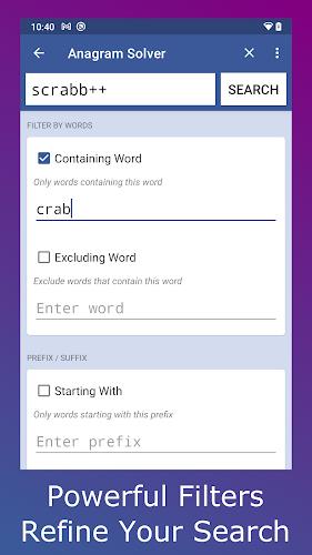 Anagram Solver Tangkapan skrin 3