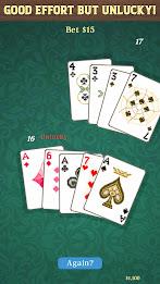 Blackjack 777 Card Game Captura de pantalla 3