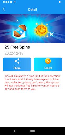 Daily Spins - Spin Link Zrzut ekranu 0