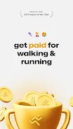 Fitmint: Get paid to walk, run スクリーンショット 0