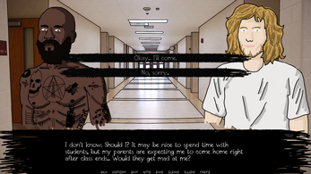 A Ride To Love - a death grips visual novel Screenshot 1