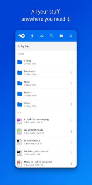 MediaFire应用截图第0张