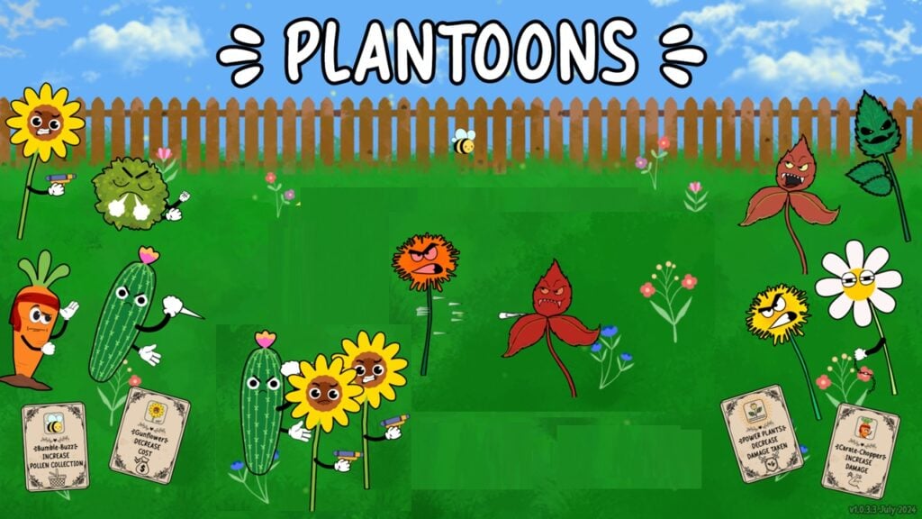 Plantoons: Where Vegetation Battles for Dominance