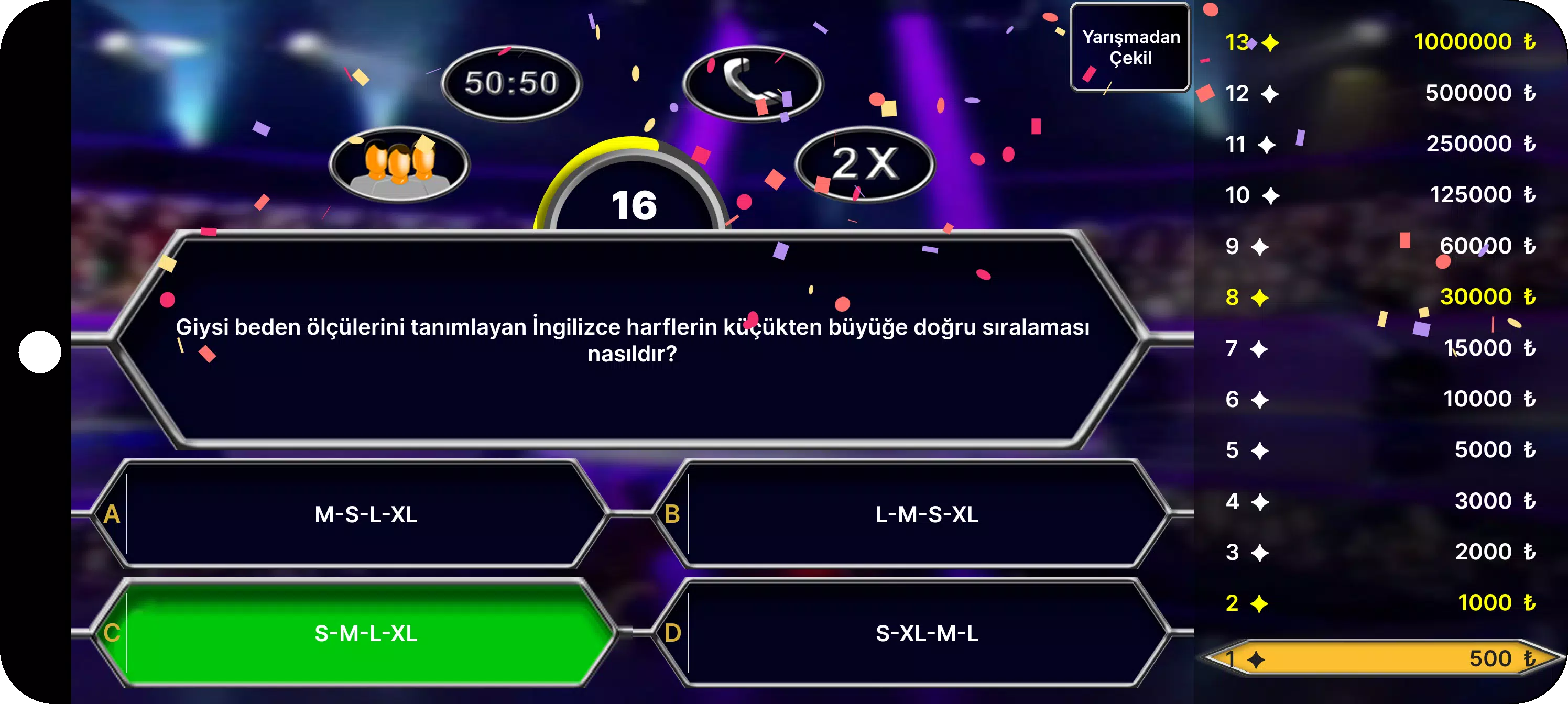 Milyoner Bilgi Yarışması Скриншот 2