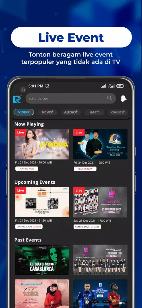 RCTI+ Superapp Tangkapan skrin 3