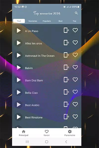 Schermata Best Android Ringtones 2024 0
