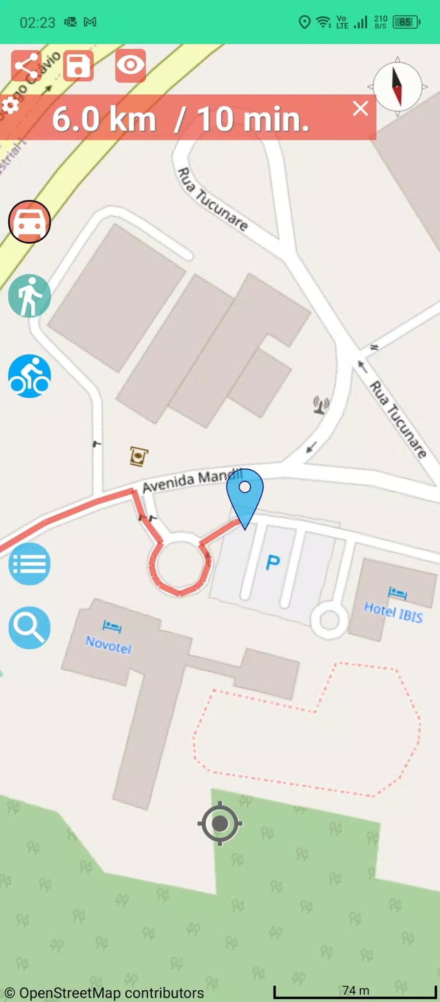 USA GPS Maps & My Navigation स्क्रीनशॉट 2